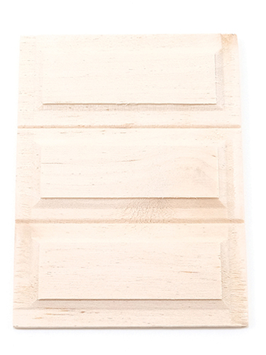 Wainscot Panel, 3 panel = 1 sheet